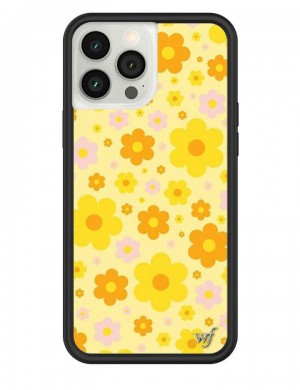 Wildflower Adelaine Morin Iphone 13 Pro Max Cases Yellow USA | UBLM-76829