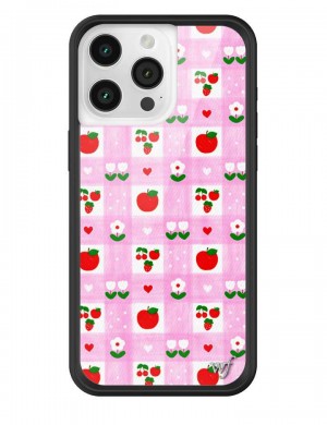 Wildflower An Apple A Day Iphone 13 Cases Pink USA | TMOS-39062