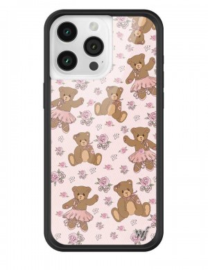 Wildflower Bear-Y Ballet Iphone 13 Cases Brown USA | NIRQ-27069