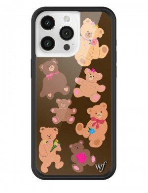 Wildflower Bear-Y Cute Iphone 12 Pro Max Cases Brown USA | JMYX-80395