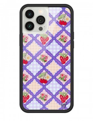 Wildflower Berry Jam Iphone 13 Cases Purple USA | UQBK-31845