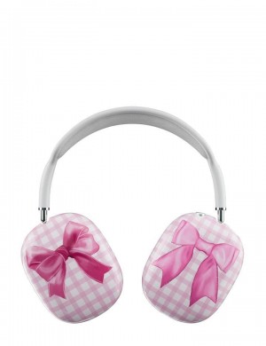 Wildflower Bow Beau Airpods Max Covers Pink USA | PXGW-49726