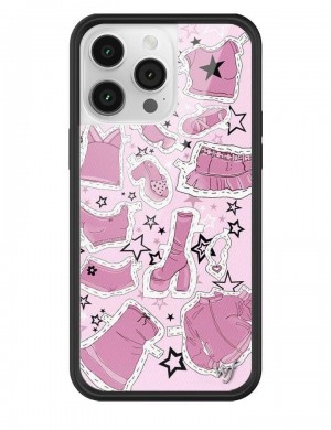 Wildflower Caroline Ricke Iphone 12 Pro Max Cases Pink USA | TWXG-81706