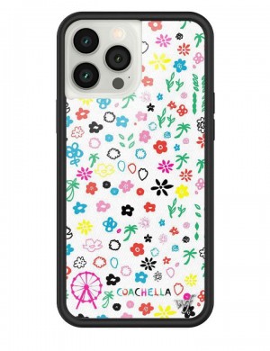 Wildflower Coachella Iphone 13 Cases White USA | BCIO-93701