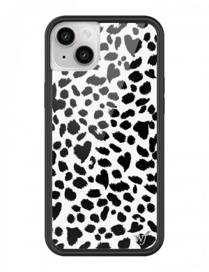 Wildflower Dalmatian Iphone 12 Pro Max Cases Black and White USA | ZJTN-87653