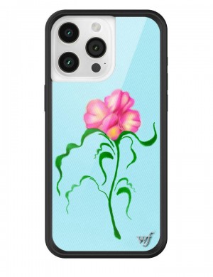 Wildflower Dancing Flower Iphone 12 Pro Max Cases Blue USA | VLIM-06729