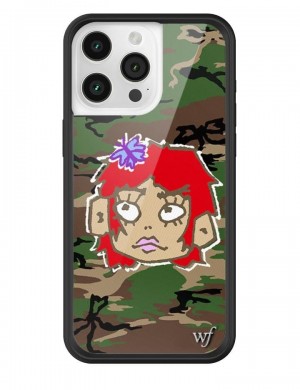 Wildflower Enya Umanzor Iphone 12 Pro Max Cases Camo USA | OTFP-02179