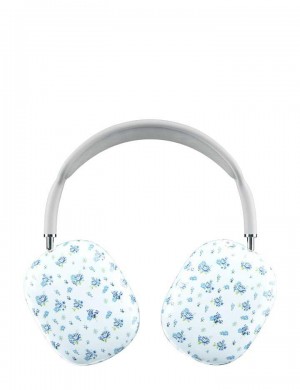 Wildflower Forget Me Not Floral Airpods Max Covers Blue USA | XPNC-14270