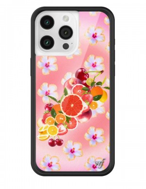 Wildflower Fruit Salad Iphone 12 Pro Max Cases Pink USA | JPBM-02957