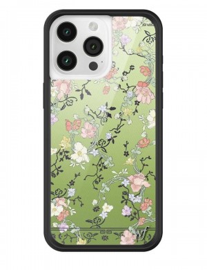 Wildflower Gallery Girlie Iphone 12 Pro Max Cases Green USA | OKMX-14509