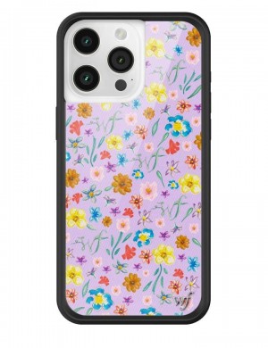 Wildflower Garden Party Iphone 12 Pro Max Cases Purple USA | TEZL-26318