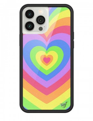 Wildflower Iphone 12 Pro Max Cases Rainbow Latte Love USA | WPTR-49681