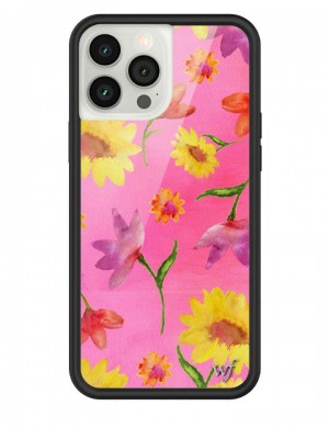 Wildflower Iphone 12 Pro Max Cases Sunflower Spring Floral USA | HETZ-62905