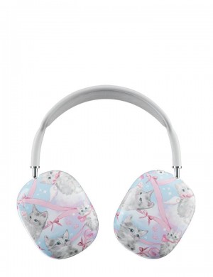 Wildflower Kitten Around Airpods Max Covers Blue USA | BOLF-63048