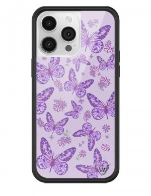 Wildflower Lavender Butterfly Iphone 12 Pro Max Cases Purple USA | FODP-97814