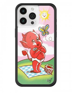 Wildflower Lil Devil Iphone 12 Pro Max Cases Pink USA | CHSU-81207