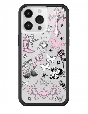 Wildflower Nessa Barrett Iphone 15 Pro Max Cases Grey USA | JSXH-20567