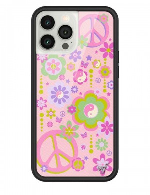 Wildflower Peace N Luv Iphone 12 Pro Max Cases Pink USA | SYDT-52034