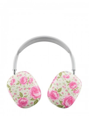 Wildflower Peony Floral Airpods Max Covers Pink USA | LXUF-18026