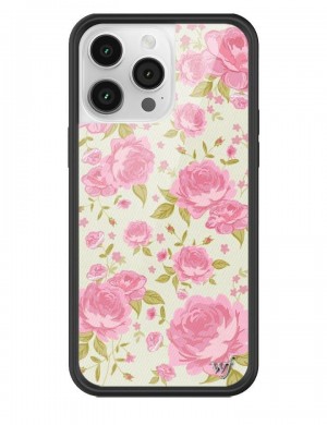 Wildflower Peony Floral Iphone 13 Cases Pink USA | KPDB-32854