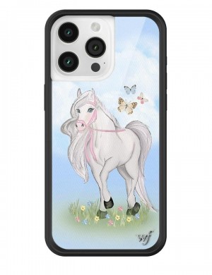 Wildflower Precious Pony Iphone 12 Pro Max Cases Blue USA | ARBM-59347