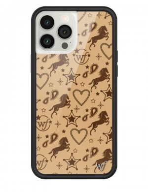 Wildflower Rodeo Drive Iphone 12 Pro Max Cases Brown USA | GUKC-58296