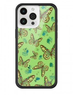 Wildflower Sage Butterfly Iphone 12 Pro Max Cases Green USA | BUNV-62495