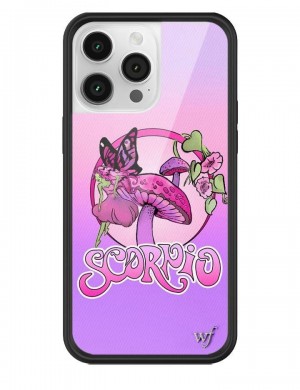 Wildflower Scorpio Iphone 14 Pro Cases Purple USA | CRED-10589