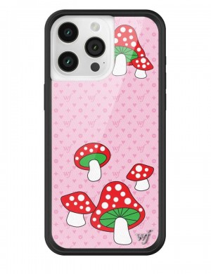 Wildflower Shrooms Iphone 12 Pro Max Cases Pink USA | DUOR-91734