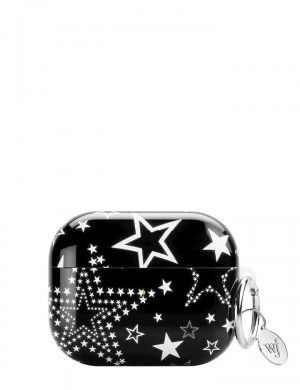 Wildflower Star Girl Airpods Gen 5 Case Black USA | KFAD-41582