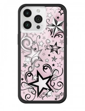 Wildflower Star Tattoo Iphone 13 Cases Pink USA | IVQZ-40861