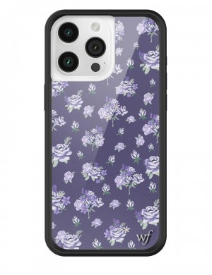 Wildflower Sugar Plum Floral Iphone 13 Cases Purple USA | FHCV-59327