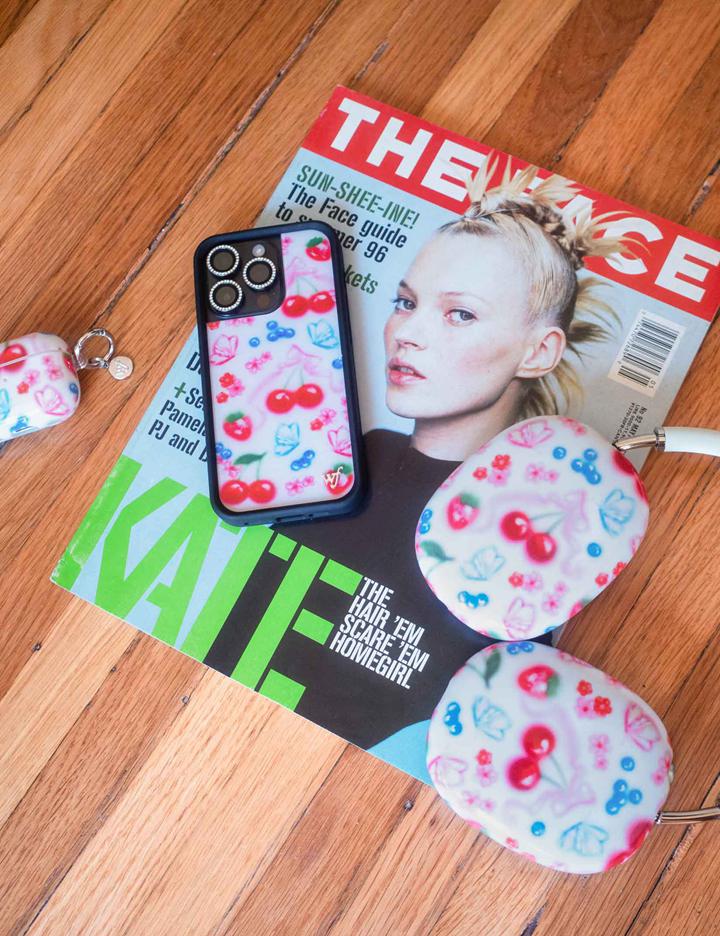 Wildflower Airpods Max Covers Sweet Cherries  USA |  KPUM-32971