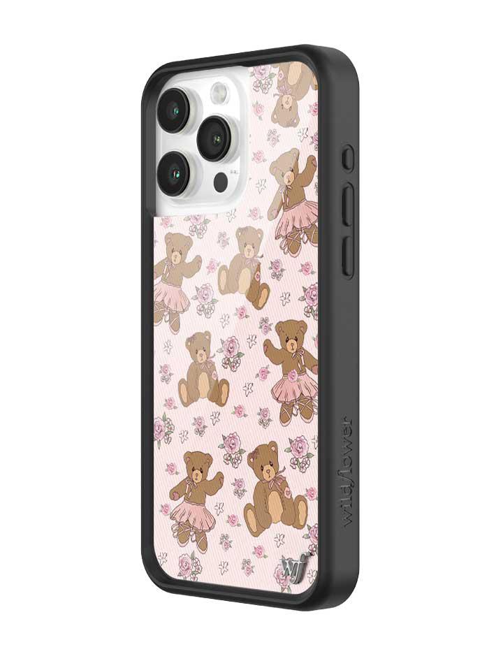 Wildflower Bear-Y Ballet Iphone 13 Pro Cases Brown  USA |  SEKX-35712