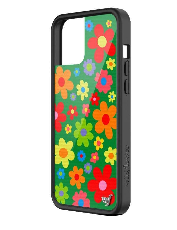 Wildflower Bloom Iphone 12 Pro Max Cases Green  USA |  HOTY-82745