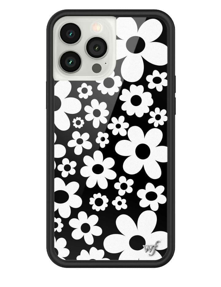 Wildflower Bloom Iphone 13 Cases Black and White  USA |  OFZT-64013