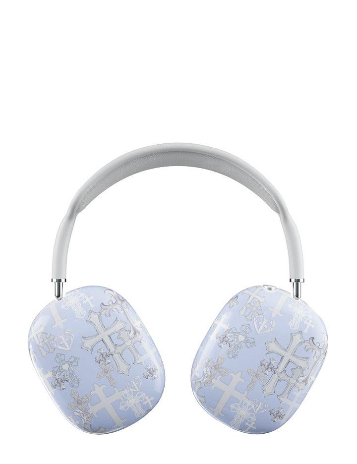 Wildflower Cross Girl Airpods Max Covers Blue  USA |  DJBM-98543