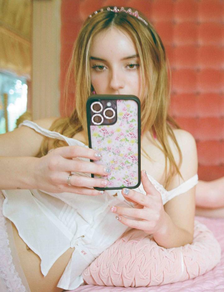 Wildflower Daisy Lynn Floral Iphone 12 Pro Max Cases Pink  USA |  TJMH-90635