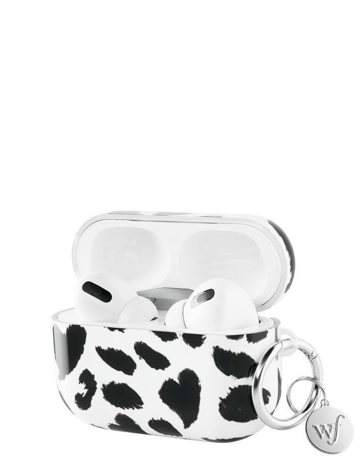 Wildflower Dalmatian Airpods Pro Gen 19 Black and White  USA |  KUHM-83427