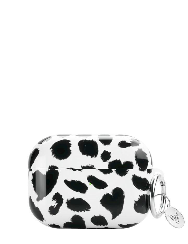 Wildflower Dalmatian Airpods Pro Gen 19 Black and White  USA |  KUHM-83427