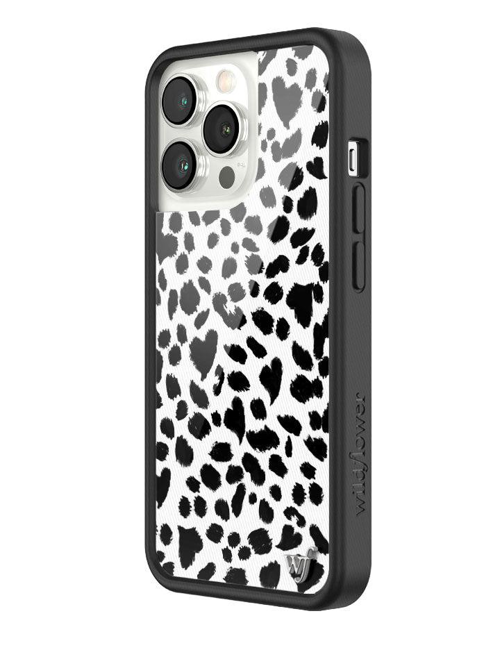 Wildflower Dalmatian Iphone 12 Pro Max Cases Black and White  USA |  ZJTN-87653