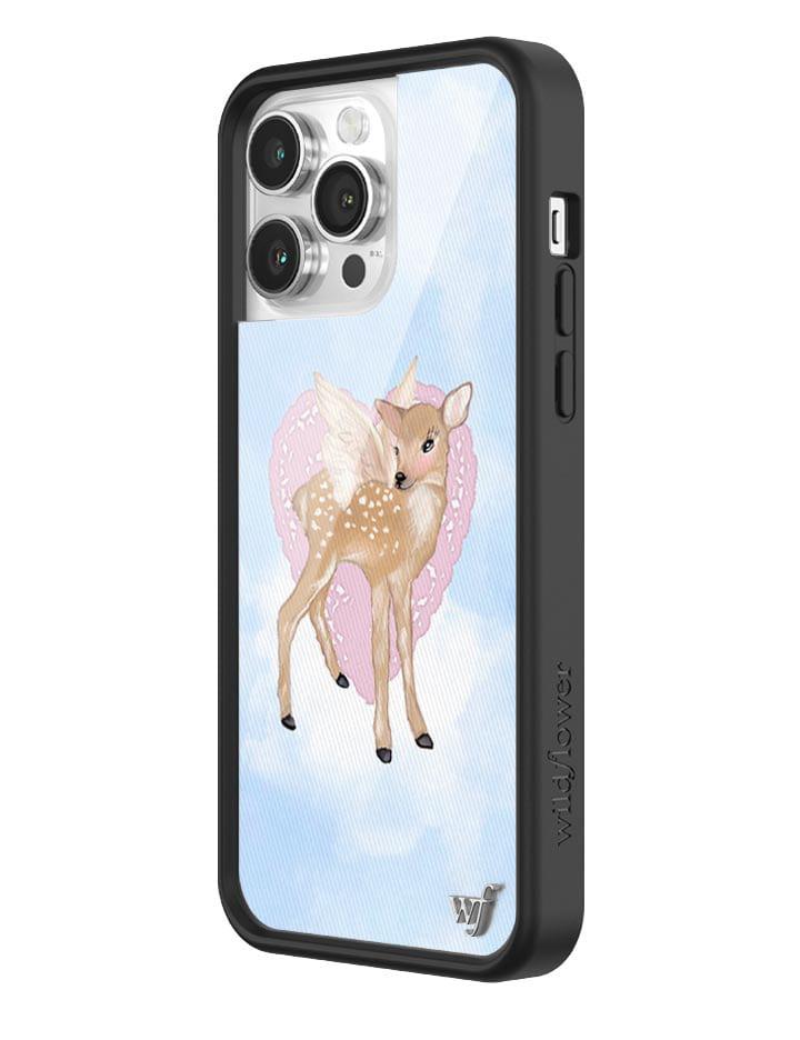 Wildflower Fawn Angel Iphone 13 Cases Blue  USA |  PUVI-65792