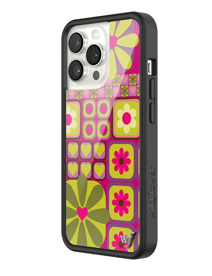 Wildflower Flower Funk Iphone 12 Pro Max Cases Purple  USA |  BFGR-86253