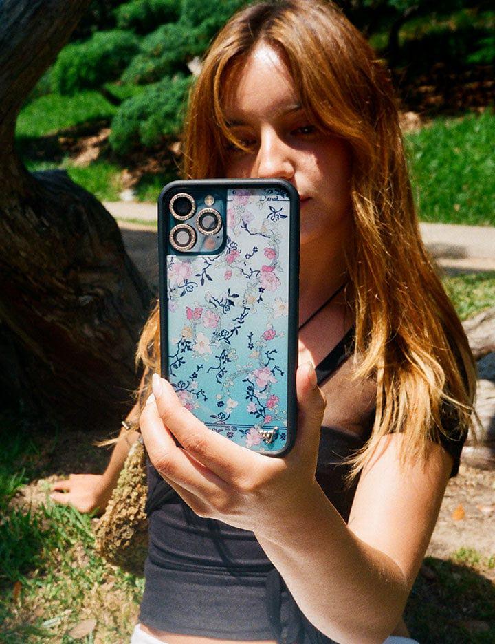 Wildflower Gallery Girlie Iphone 12 Pro Max Cases Blue  USA |  UXGK-71089