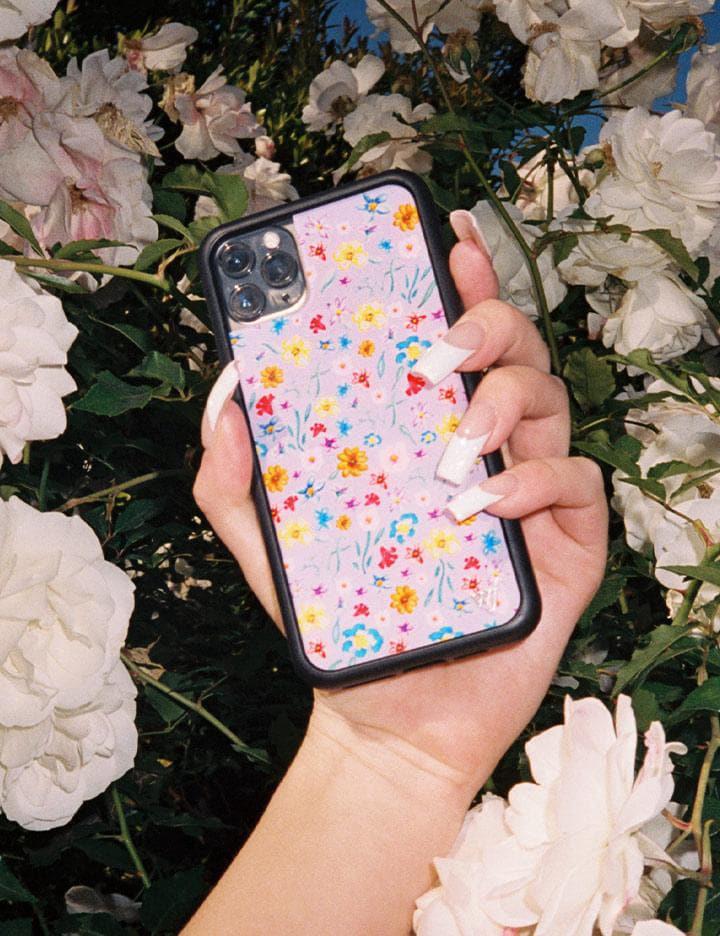 Wildflower Garden Party Iphone 14 Plus Cases Purple  USA |  VGJT-54021