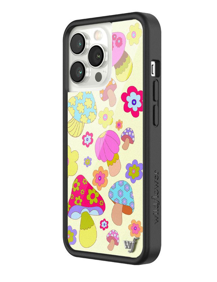 Wildflower Groovy Shroom Iphone 12 Pro Max Cases Yellow  USA |  GRET-45012