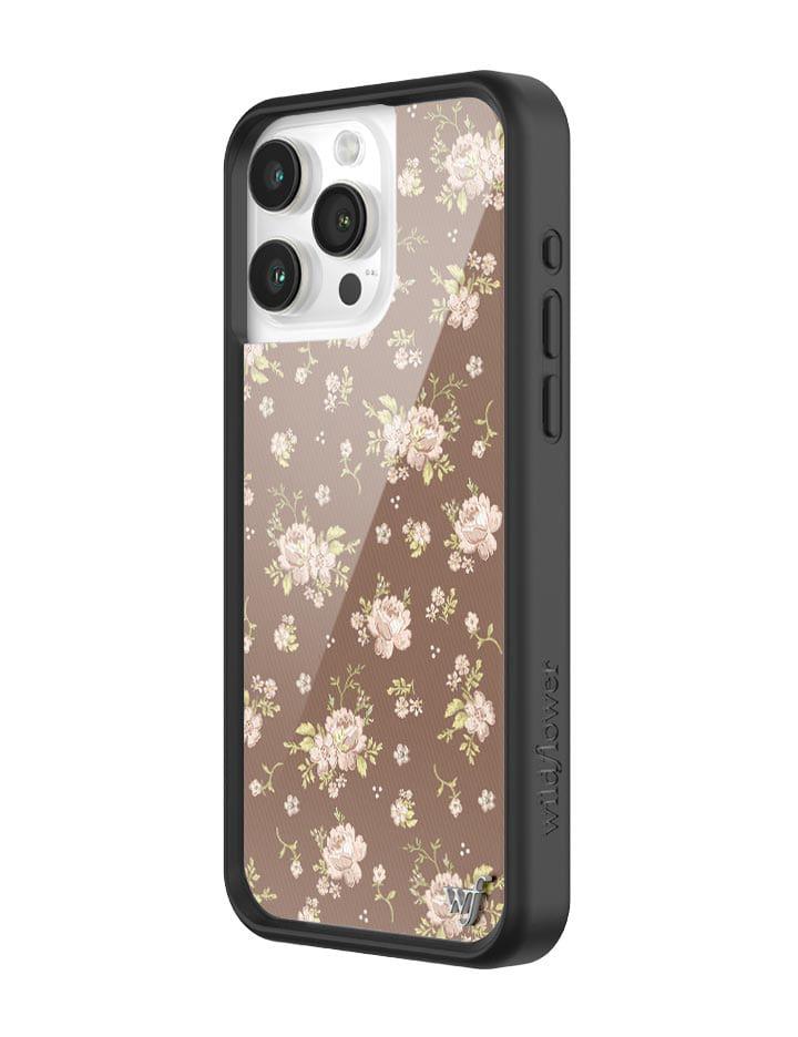 Wildflower Iphone 12 Pro Max Cases Brown Floral  USA |  BHLF-96804