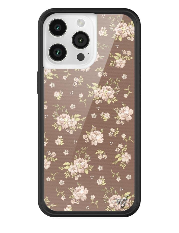 Wildflower Iphone 12 Pro Max Cases Brown Floral  USA |  BHLF-96804