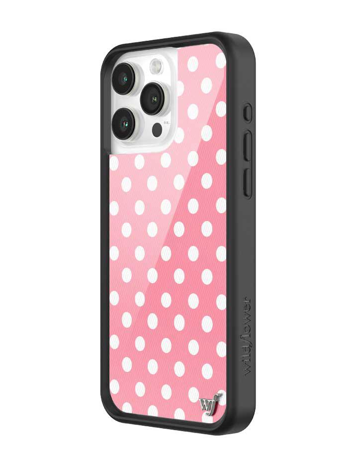 Wildflower Iphone 12 Pro Max Cases Pink Polka Dots  USA |  GAVC-12756