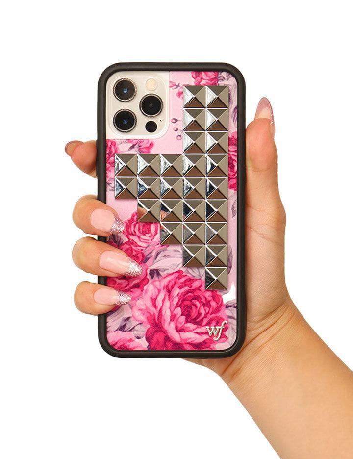 Wildflower Iphone 12 Pro Max Cases Pink Floral Stud  USA |  LBOF-50461